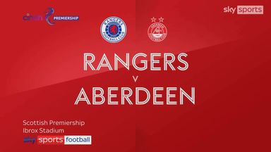 Rangers 1-3 Aberdeen